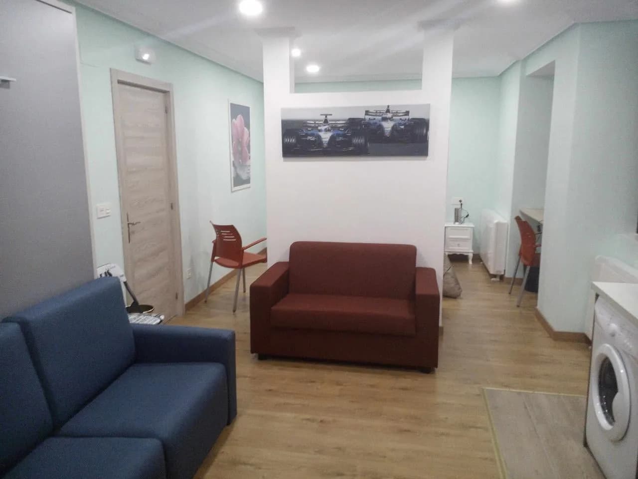 Salón de uno de nuestros apartamentos en el Barrio Húmedo de León